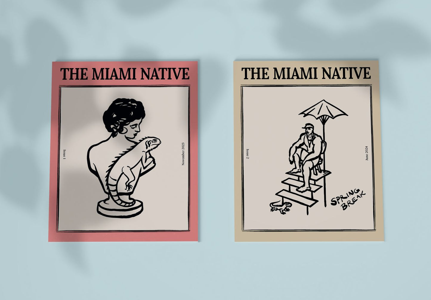 Issues I & II of The Miami Native